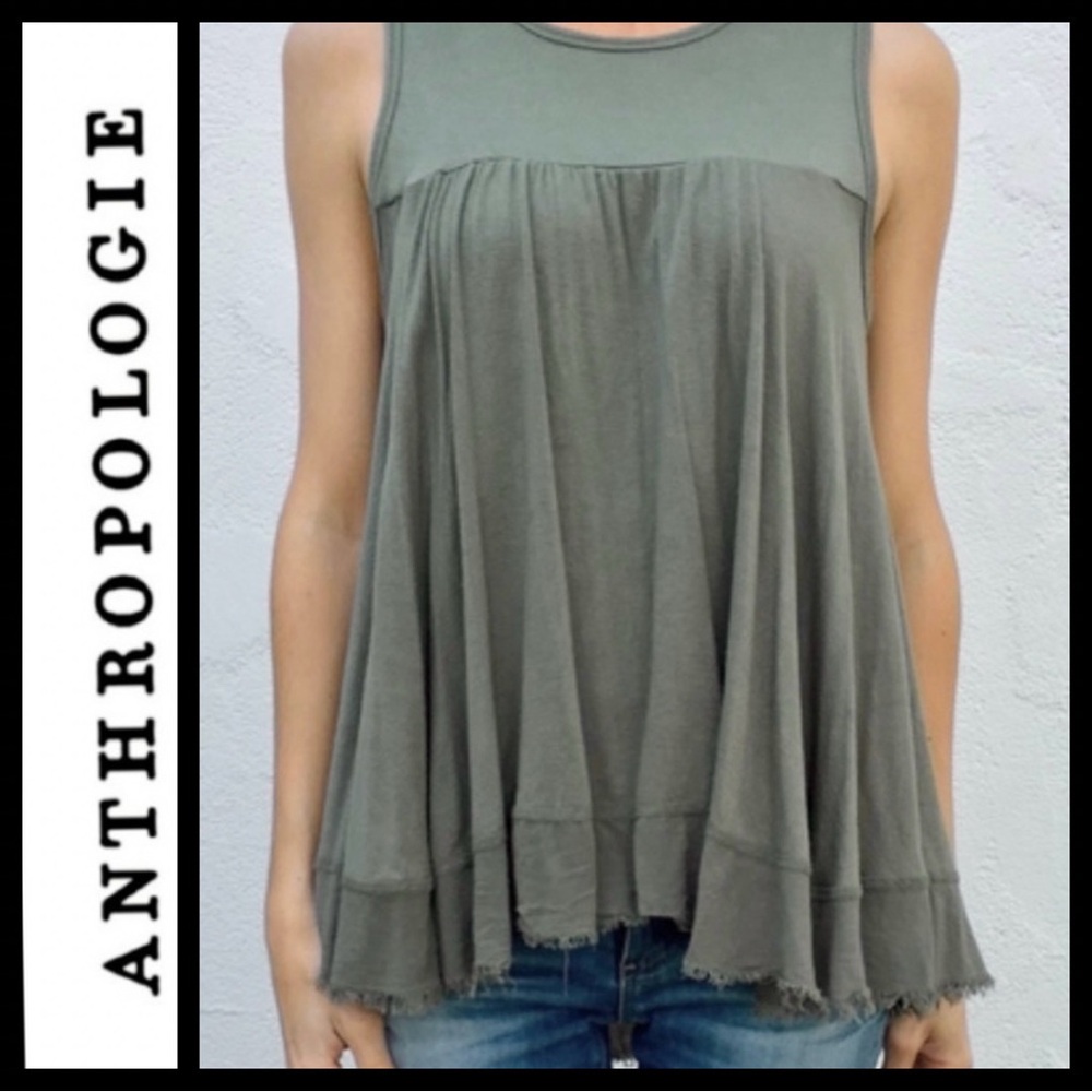 NWT Anthropologie Liberty Garden Swing Tank